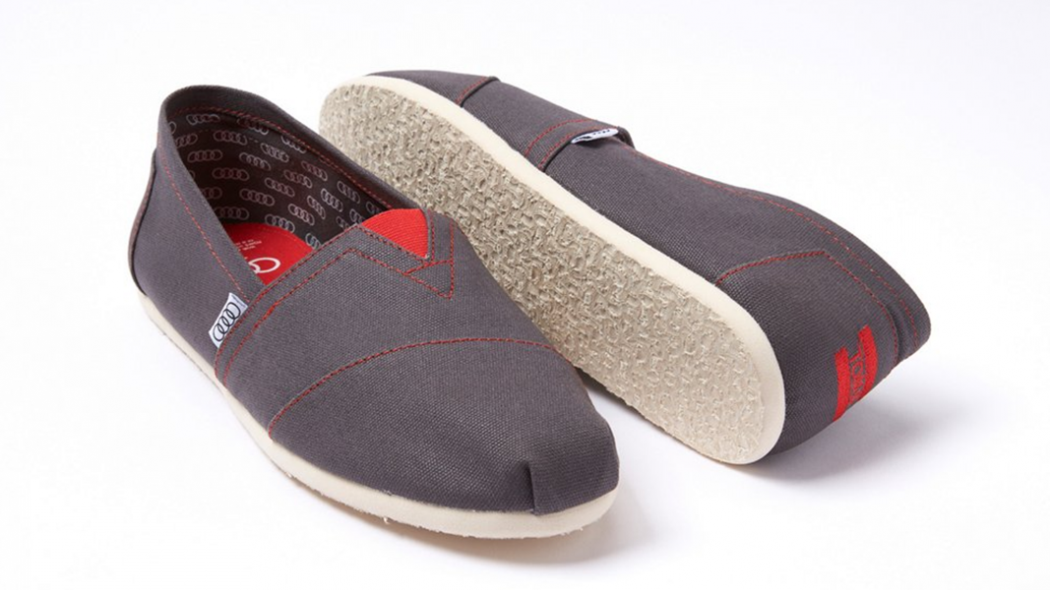 Audi x Toms shoes are only for those 