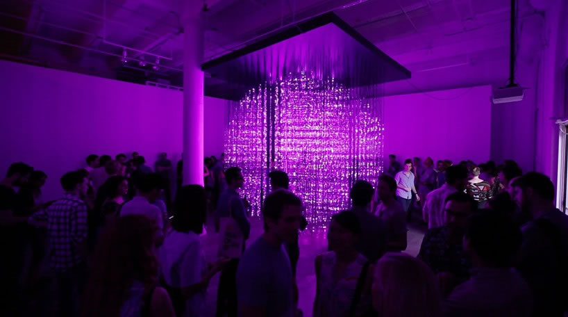 B-Reel Creative designs a responsive LED installation that breathes ...