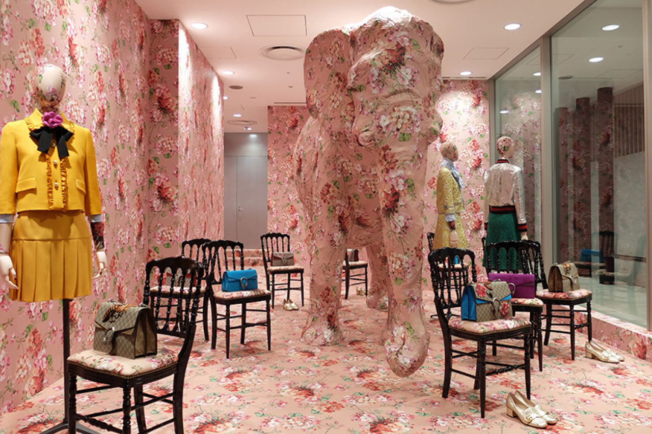 Gucci store by Alessandro Michele, Tokyo – Japan