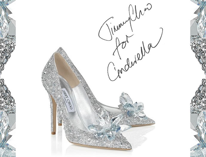 Jimmy Choo’s Cinderalla shoe fit for a modern day fairy-tale ...