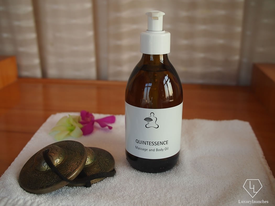 Mandarin Oriental's Quintessence Massage Oil