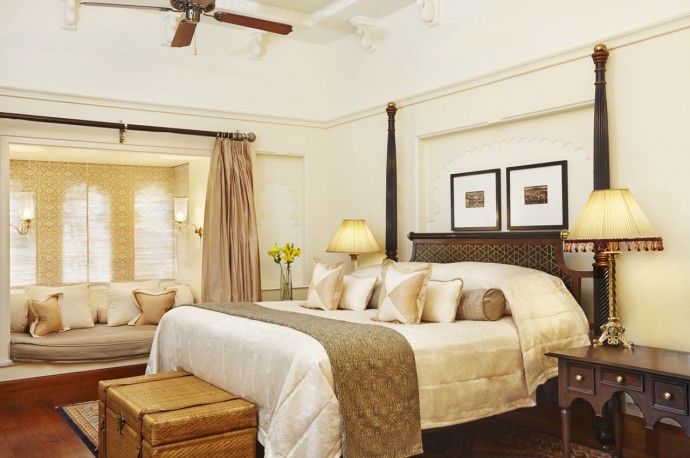 Bedroom -  Kohinoor Suite with Private Swimming Pool - The Oberoi Udaivilas, Udaipur