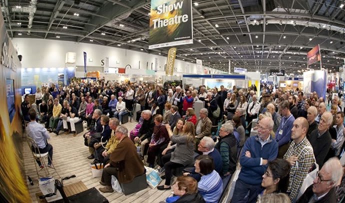 Sir Ben Ainslie on the London Boat Show Theatre 2016