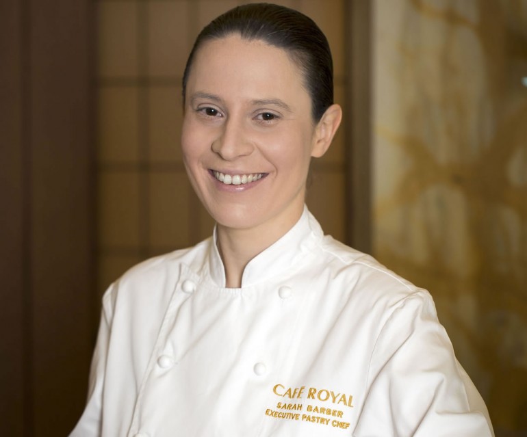 Sarah Barber, Executive Pastry Chef - Hotel Cafe Royal