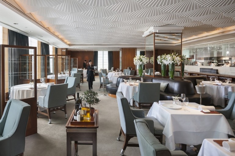 The one Michelin-starred Mandarin Grill + Bar restaurant