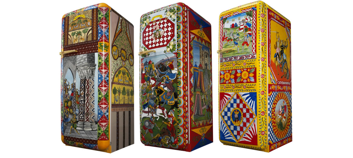 Dolce and Gabbana collaborates with Smeg for an uber stylish refrigerator -  Luxurylaunches