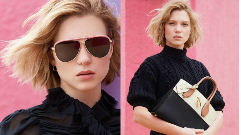 LEA SEYDOUX FOR LOUIS VUITTON PRE-FALL 2016 CAMPAIGN