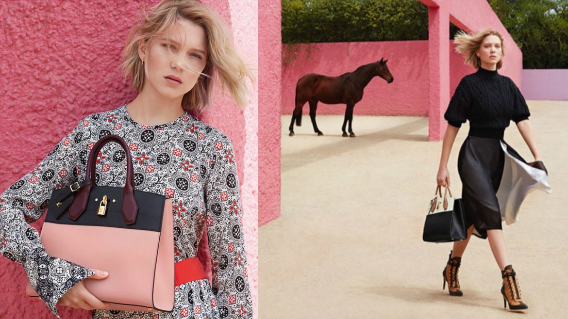 Louis Vuitton unveils its newest campaign starring Léa Seydoux - V