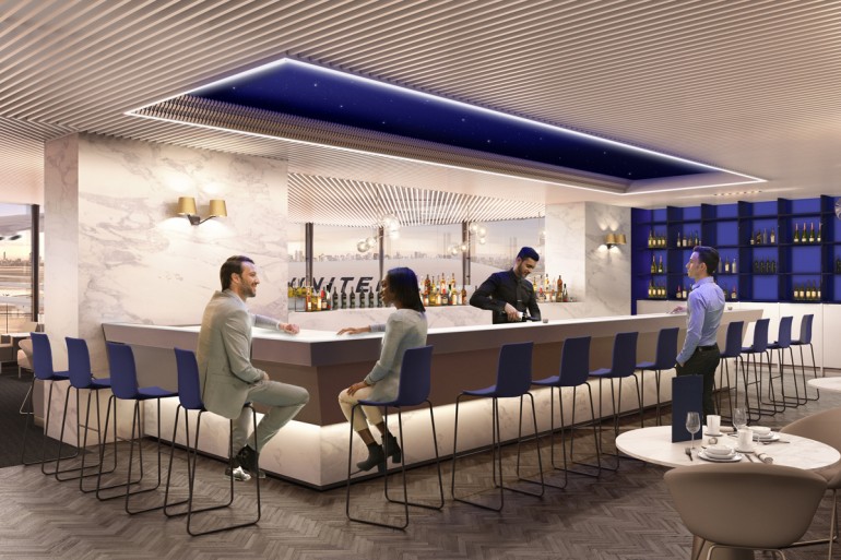 United-Polaris-business-class-lounge-bar