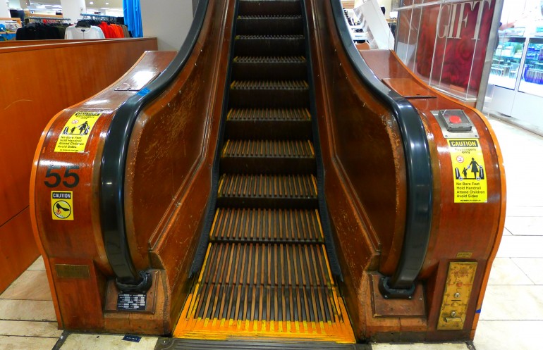Macy-Wooden-escalator