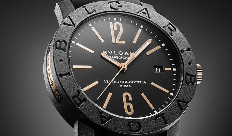 Chic gets a casual streak with Bulgari's new Carbon Gold timepiece