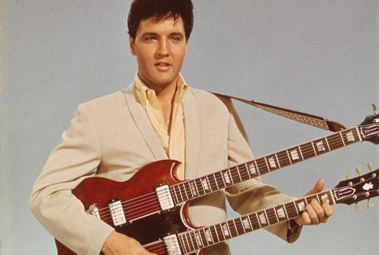 Portrait Of Elvis Presley