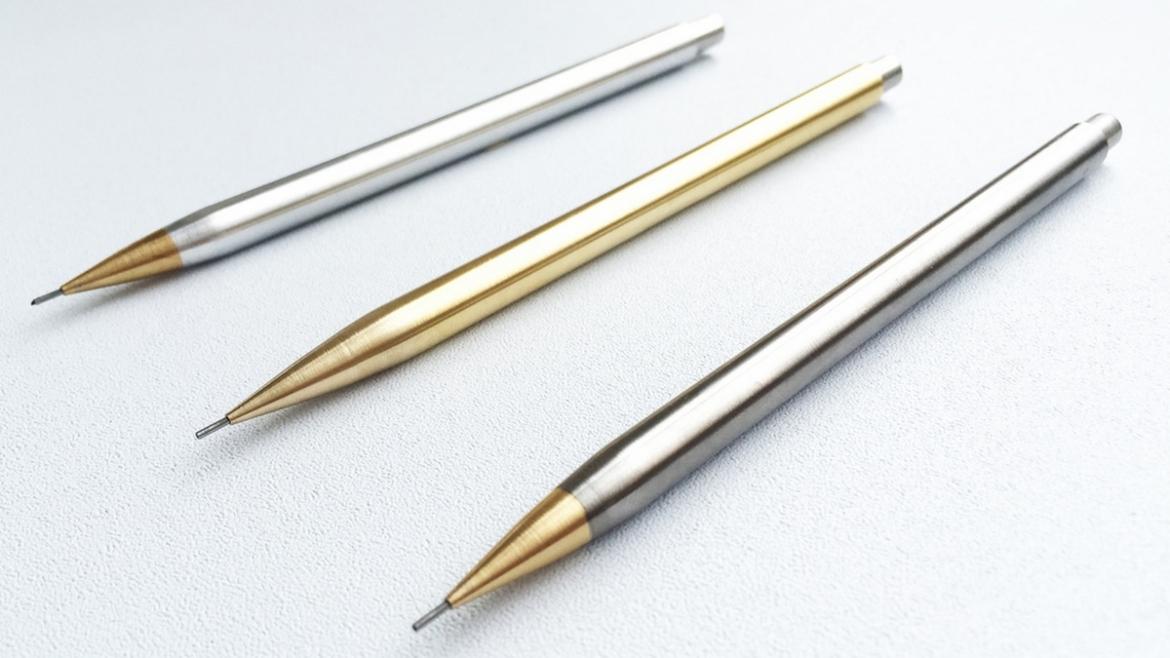 A handmade mechanical pencil that’s luxurious enough to hold on to