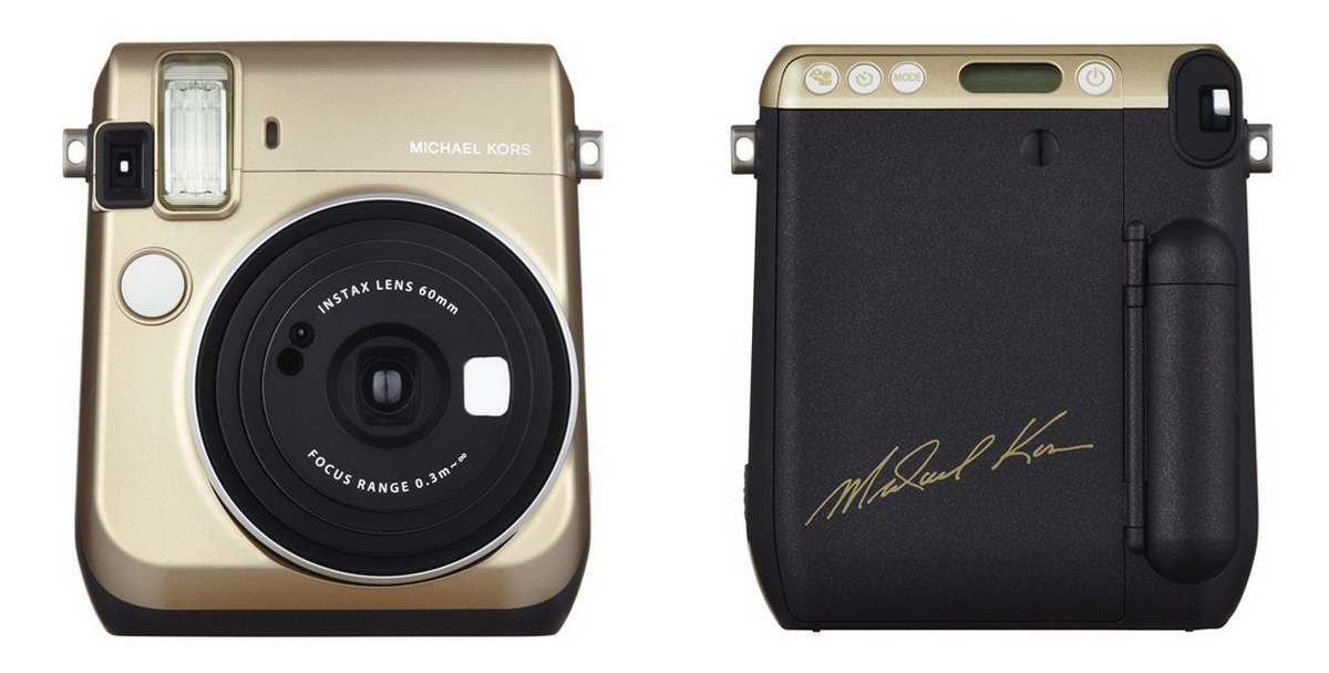 Fuji collaborates with Michael Kors for a fashionable instant camera -  Luxurylaunches