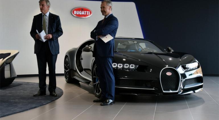 Inside the largest Bugatti showroom in Europe