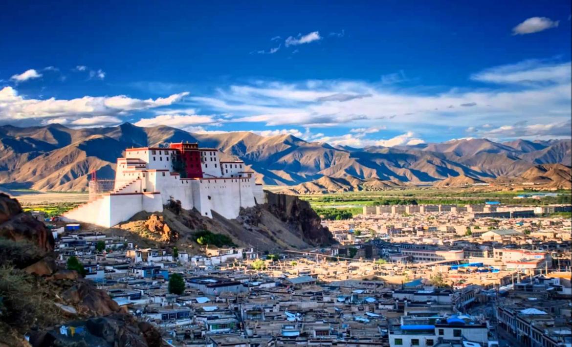 Города тибета