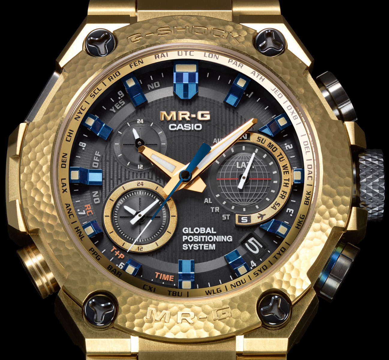 The Most Expensive Casio G Shock Mr G Gold Hammer Tone Watch