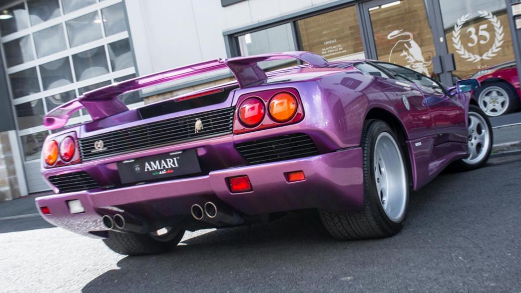 Jay Kay's purple Lamborghini Diablo from 'Cosmic Girl' is ...