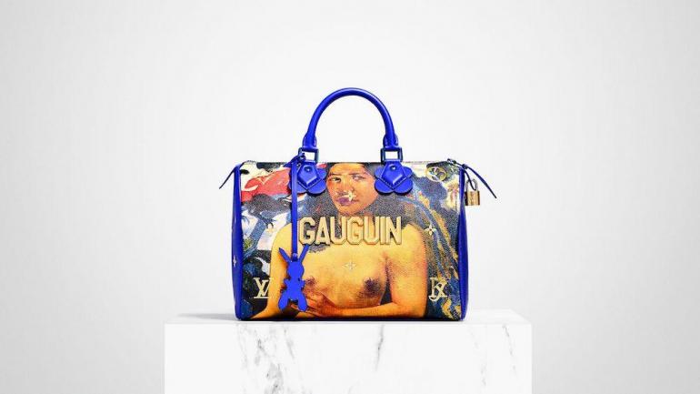 Louis Vuitton Blue Louis Vuitton x Jeff Koons Masters Collection