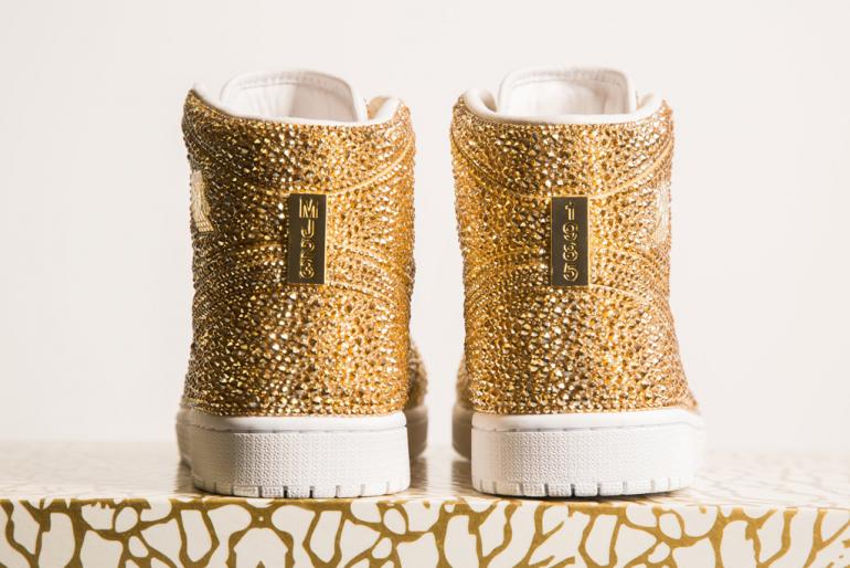 Custom Nike Cortez Women's Art Shoes Swarovski Crystals 