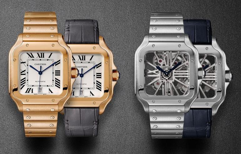 Cartier reinvents the classic wristwatch with the new Santos ...