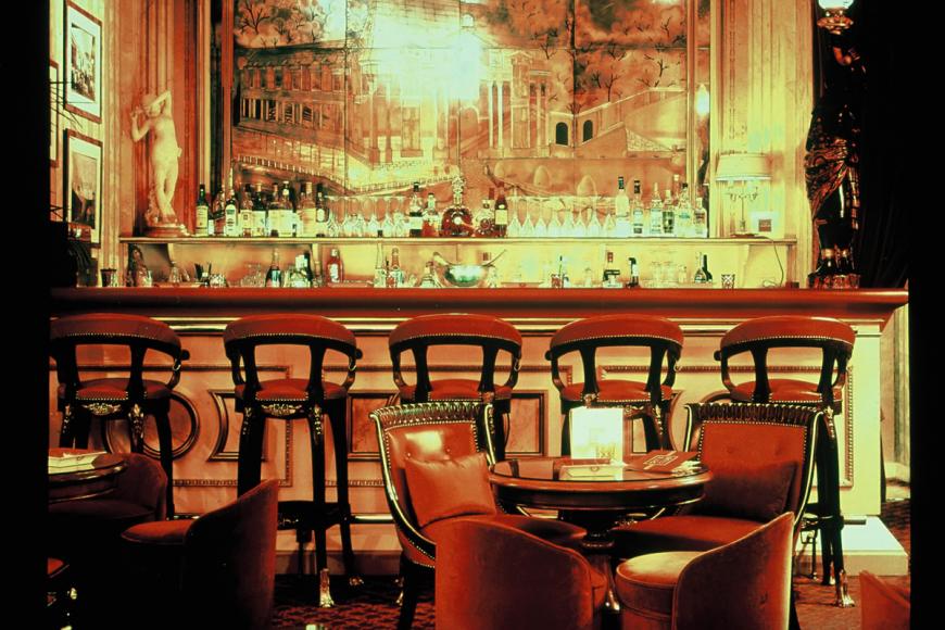 Le ritz Bar dans les années 1980 © Archives Ritz Paris