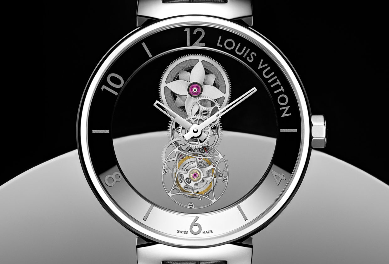 The hottest new mystery watch is Louis Vuiiton's Tambour Moon Mystérieuse Flying  Tourbillon - Luxurylaunches