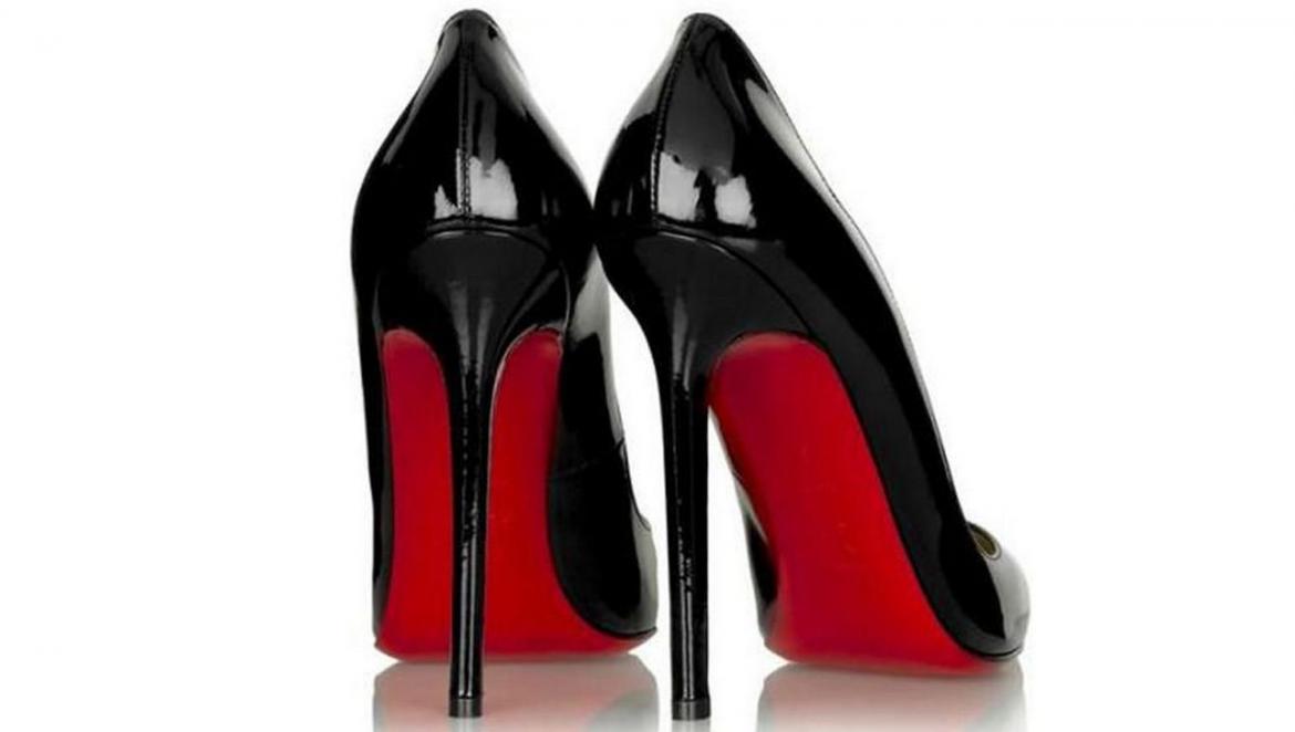designer red sole shoes