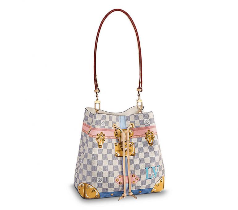 Classic handbags with color stickers - We are loving Louis Vuitton&#39;s new summer capsule ...