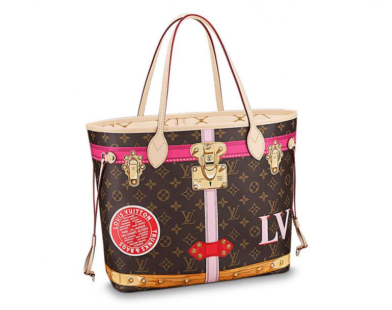 Classic handbags with color stickers - We are loving Louis