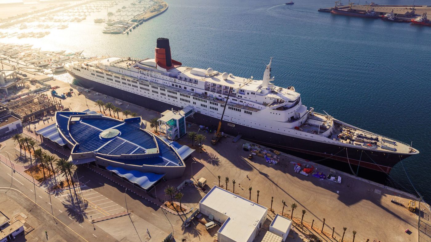 Britain's iconic Queen Elizabeth cruise ship is now a ...