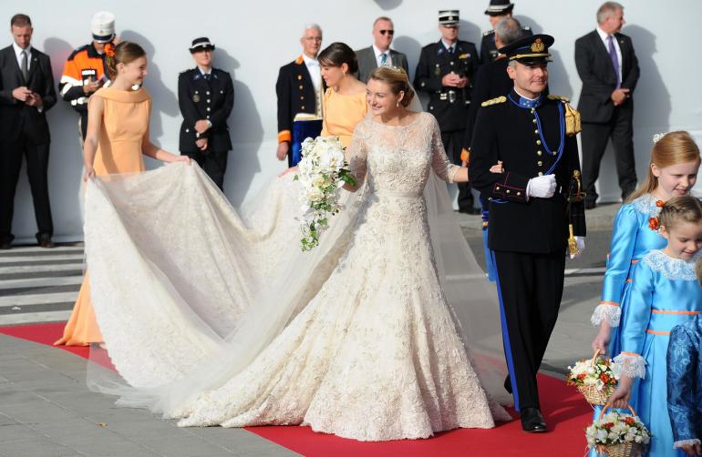 The most expensive wedding dresses of all time