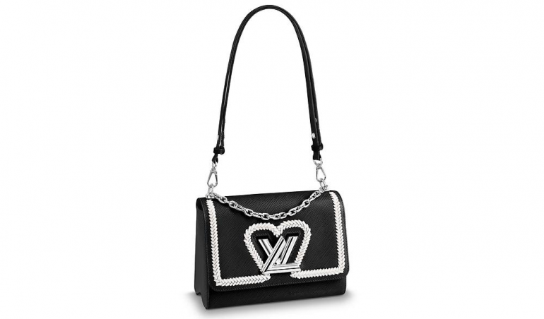 Louis Vuitton TWIST MM AND TWISTY Black/White M55683 - HoooGoods