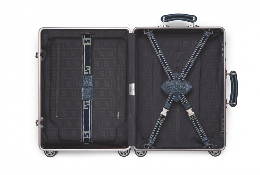 Rimowa x Fendi aluminum suitcases are now available in two new colors ...