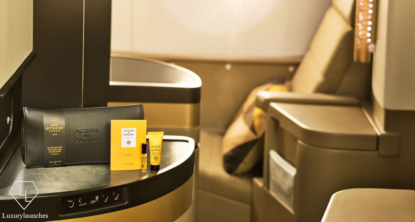 Etihad Airways to pamper it's premium class customers with Acqua Di