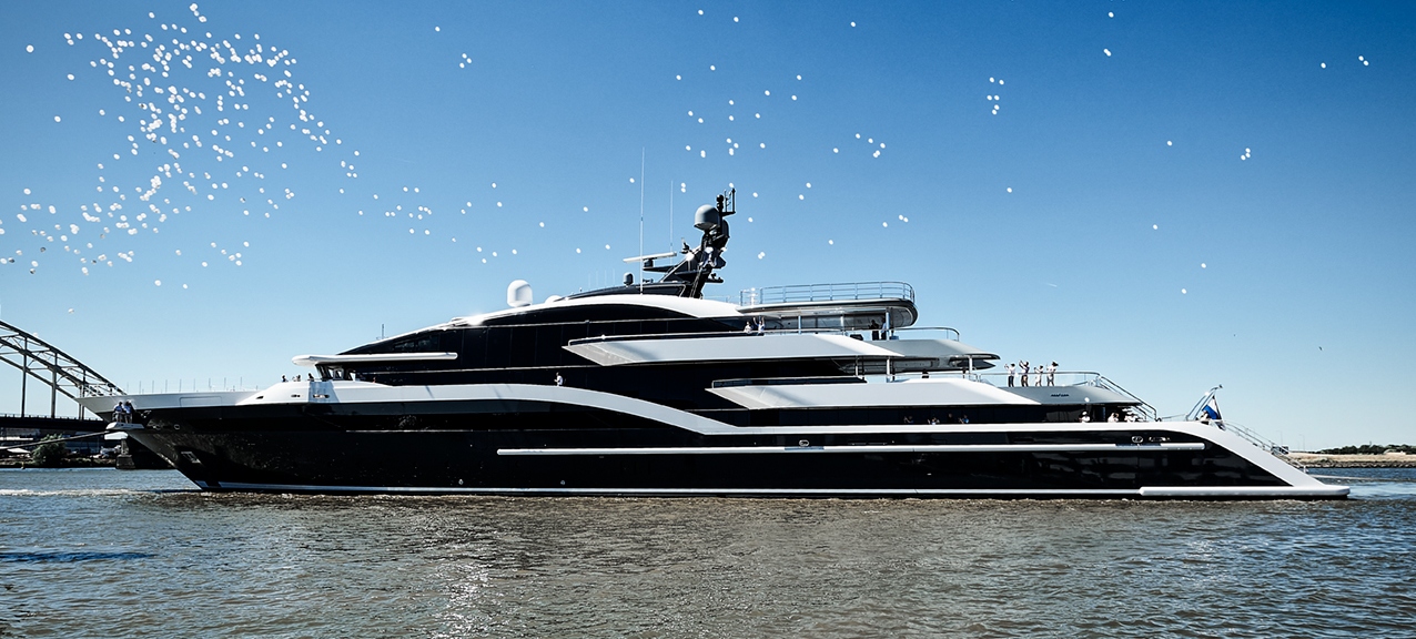 Gifted to a Saudi prince, this $150 million Lurssen superyacht