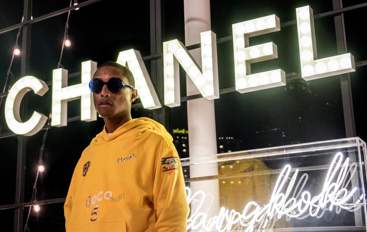 We are happy - Chanel has partnered with Pharell Williams for an