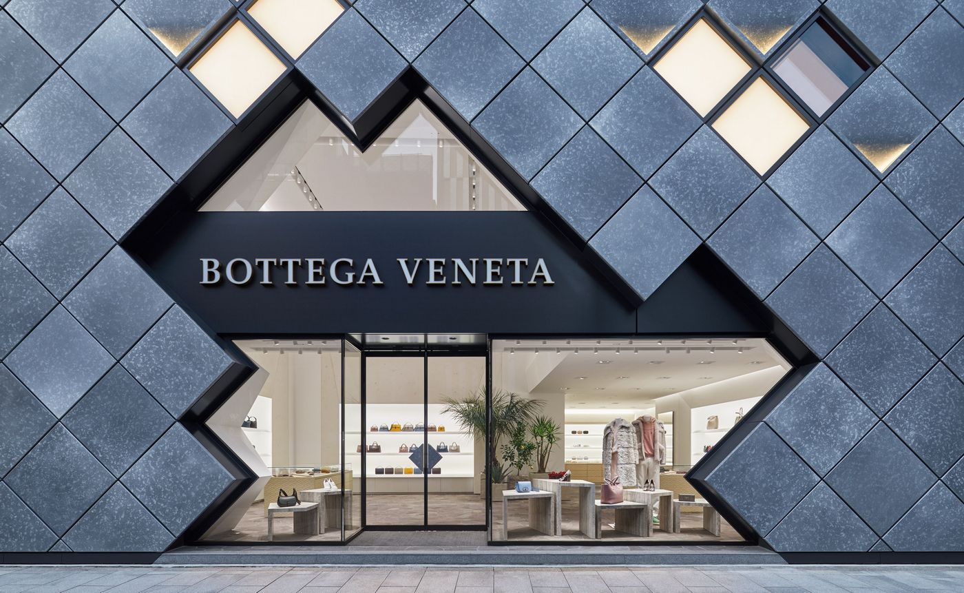 Pics - Spanning across six stories this is Bottega Veneta's flagship