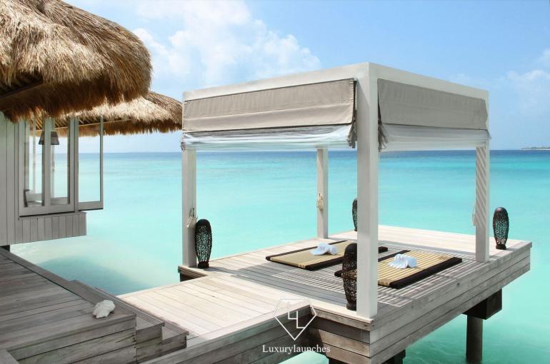 Louis Vuitton&#39;s resort in the Maldives has a spa so big that it occupies an entire island ...