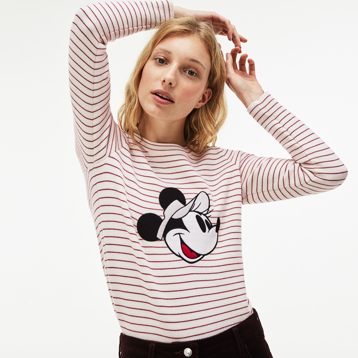 mickey mouse lacoste shirt