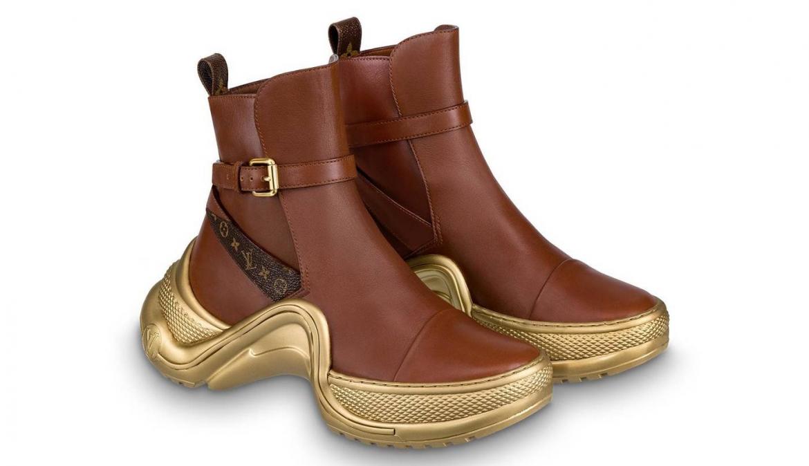 lv flat boots