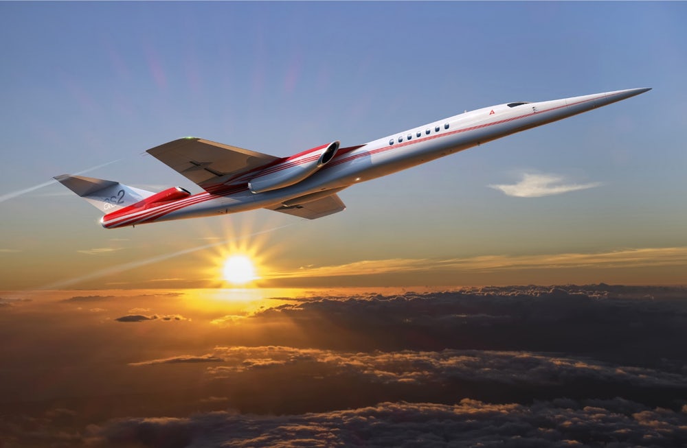 Boeing Aerion Supersonic Jet Exterior 