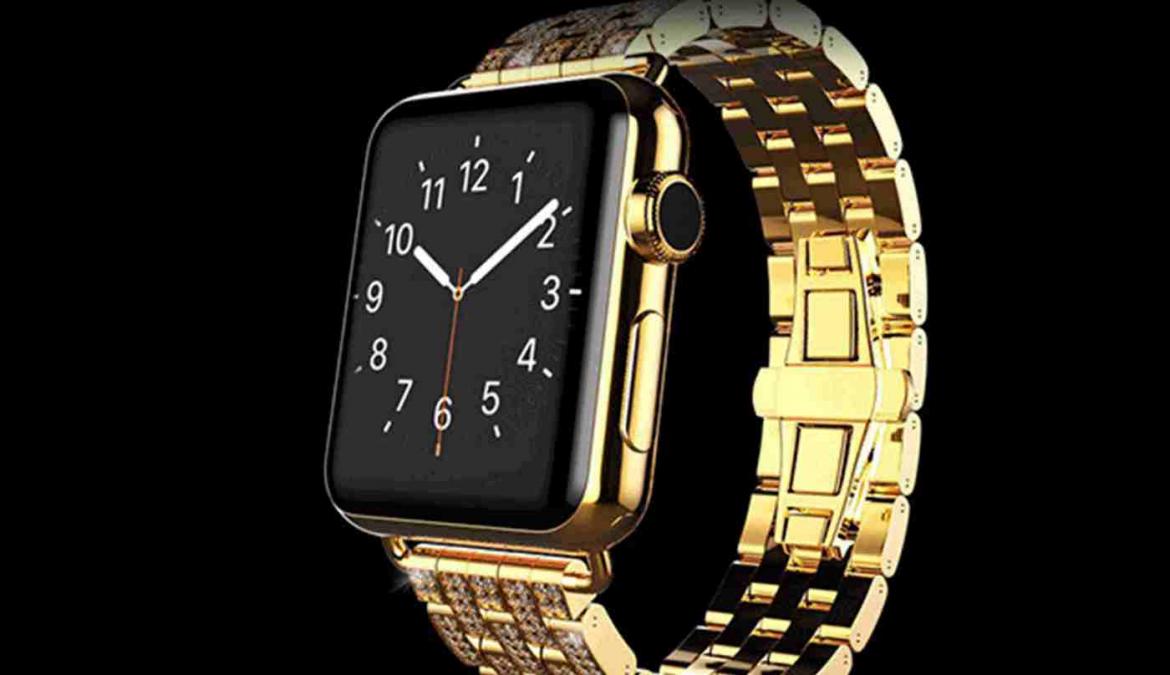 Made Of Pure Gold And Studded With Diamonds This Apple Watch Costs More Than A Porsche 911 Luxurylaunches
