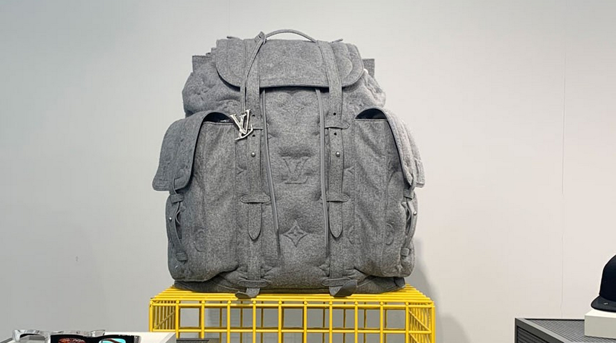 Louis Vuitton on X: #LVMenFW19 Playing with scale. A backpack