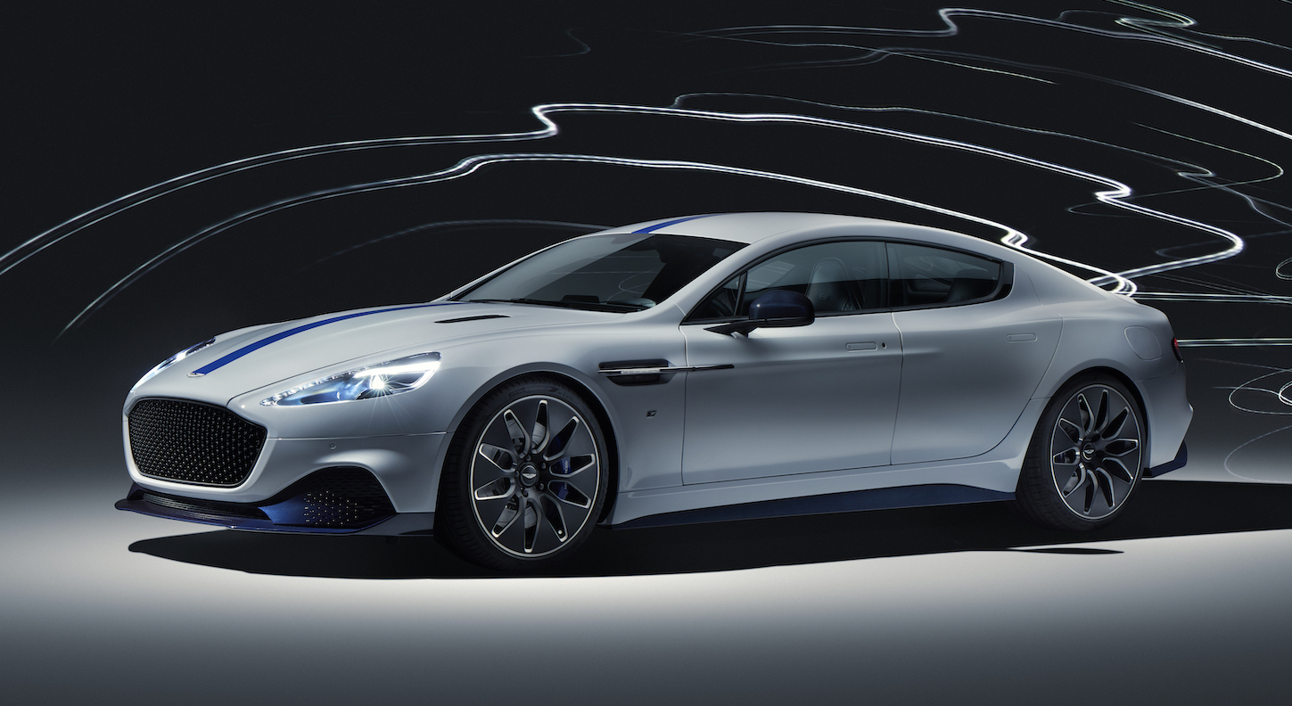 aston martins first ever electric car debuts with 600 horsepower and over 200 mile range