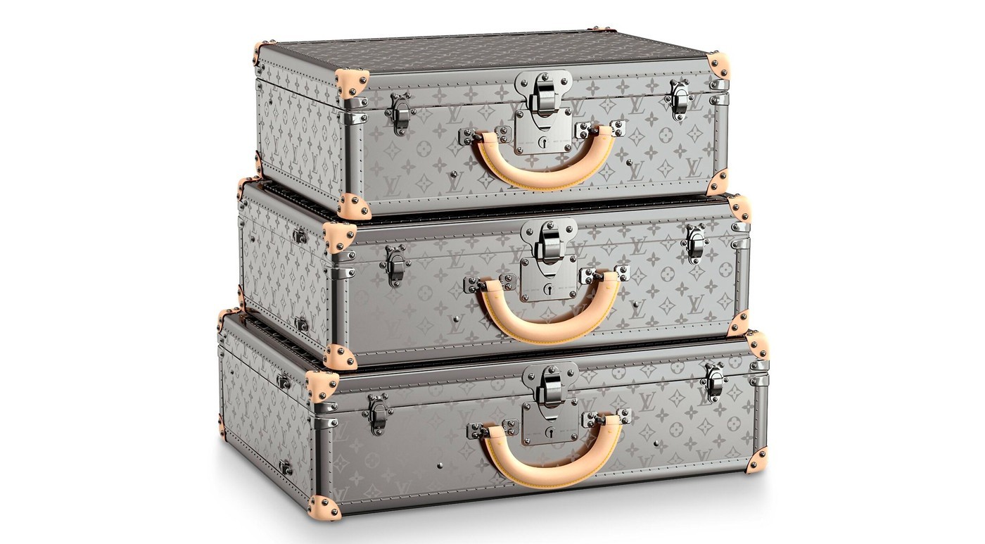 Just what the Jet Setter needed - Louis Vuitton Monogram Titane luggage collection : Luxurylaunches