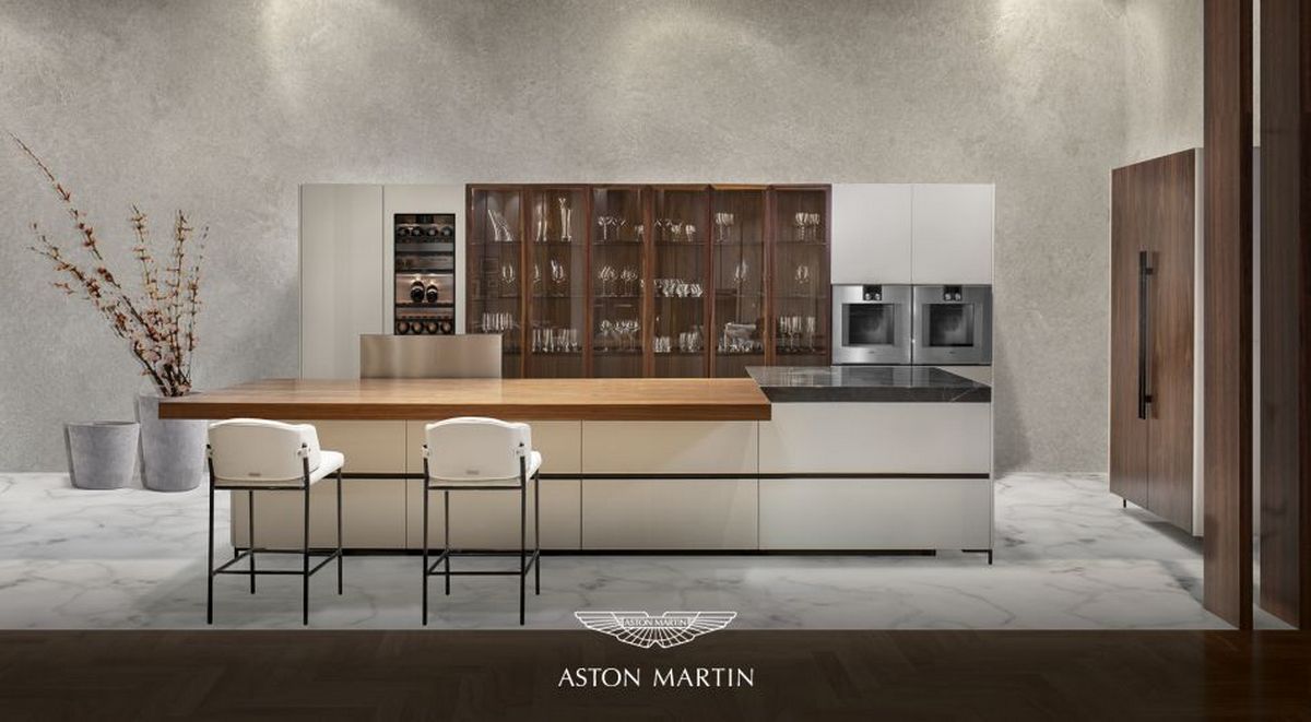 Luxurious And Elegant Aston Martin Debuts Its First Kitchen