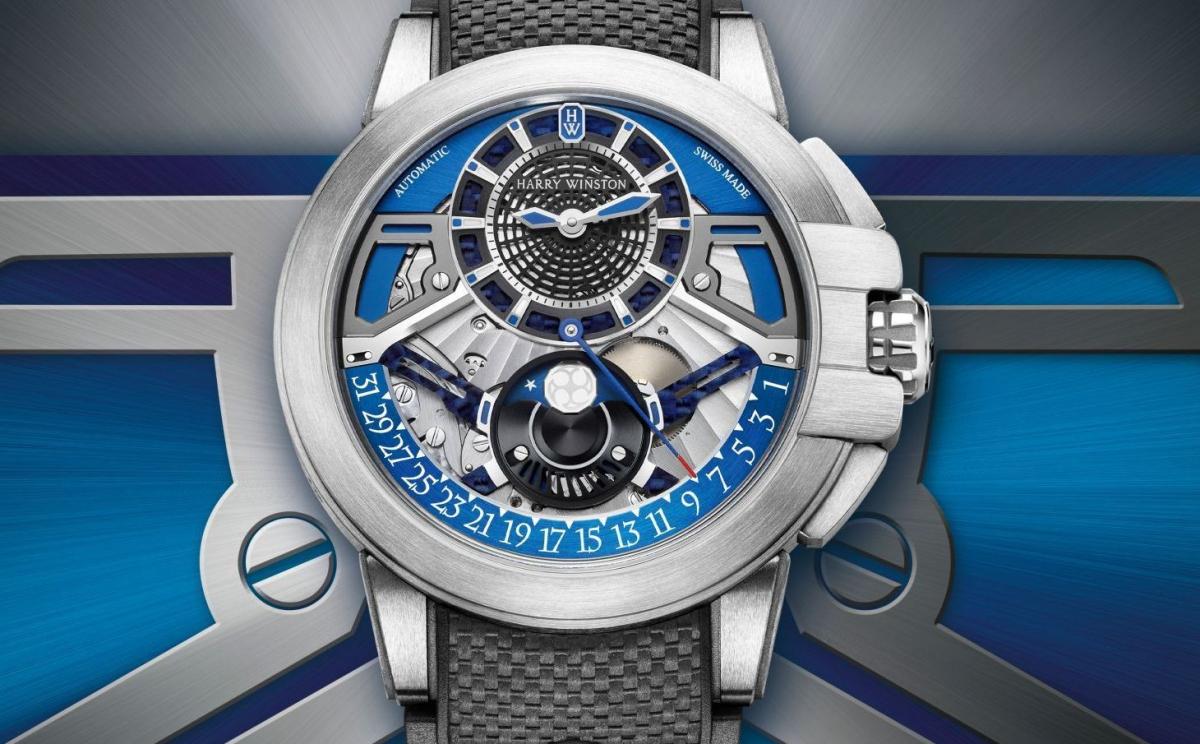 Harry Winston reveals a new watch made from Zallium, a high tech alloy
