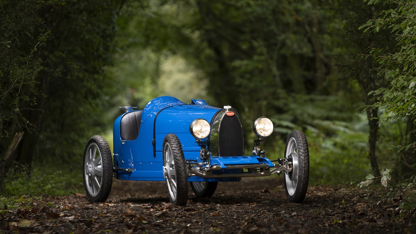 Bugatti unveils $34,000 Baby II electric car for kids with composite