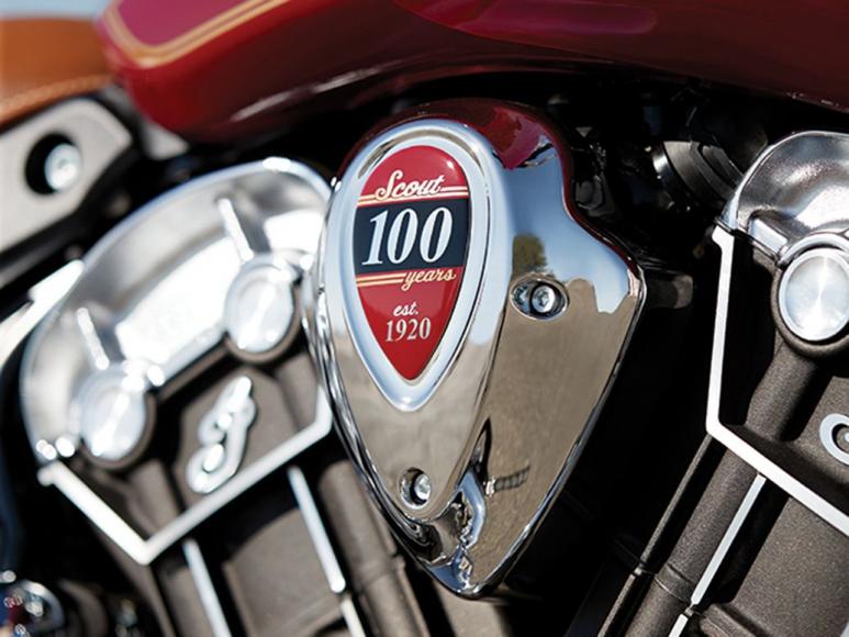 Indian Motorcycle Scout 100th Anniversary Edition (3)